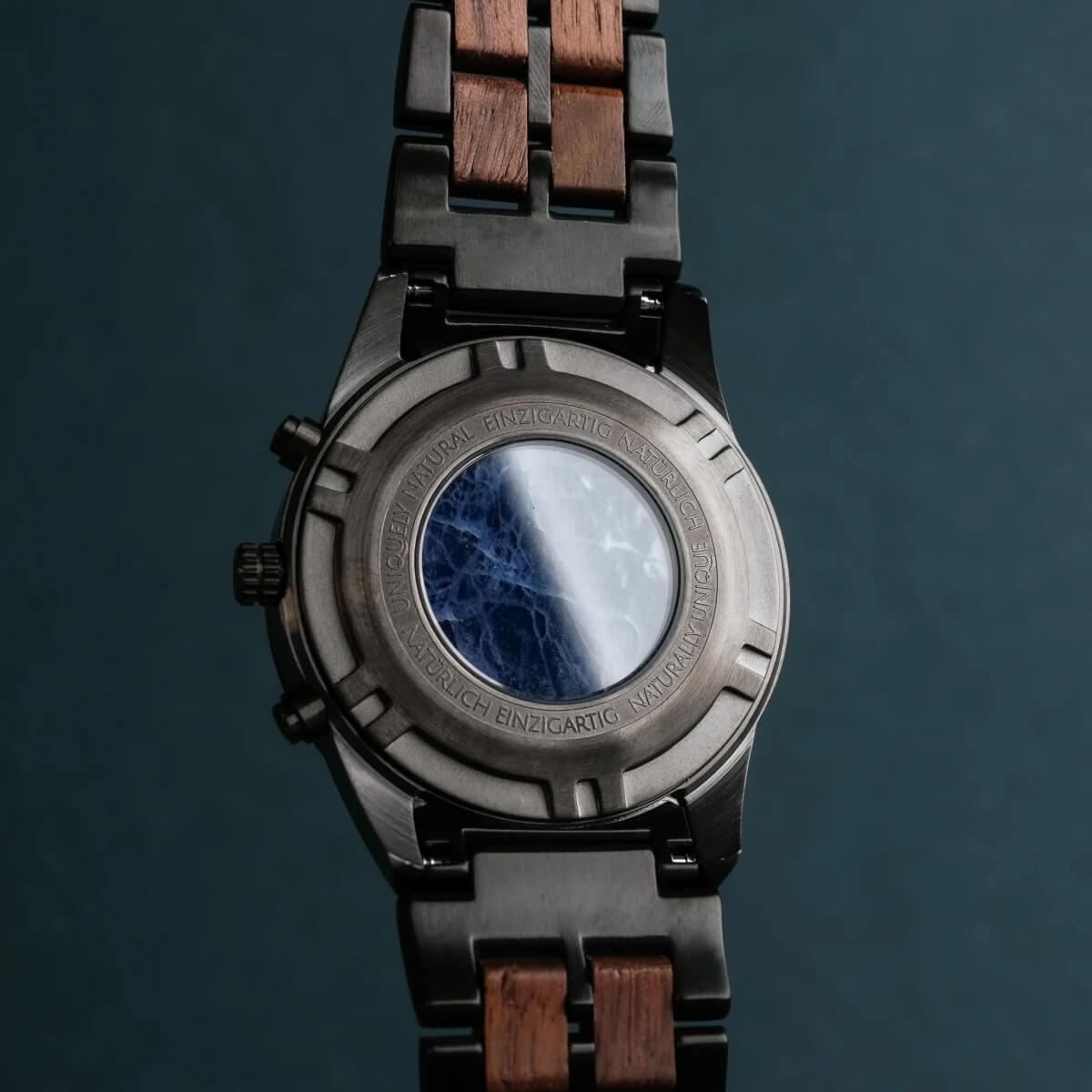 HOLZKERN | Space Dust Night Sky Herren Chronograph